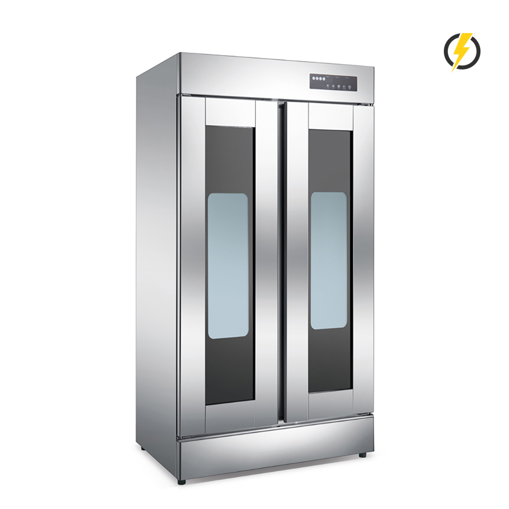 Room Temp.~60℃ 32 trays 2 doors Electric Stainless Steel Door Proofer Intelligent Control