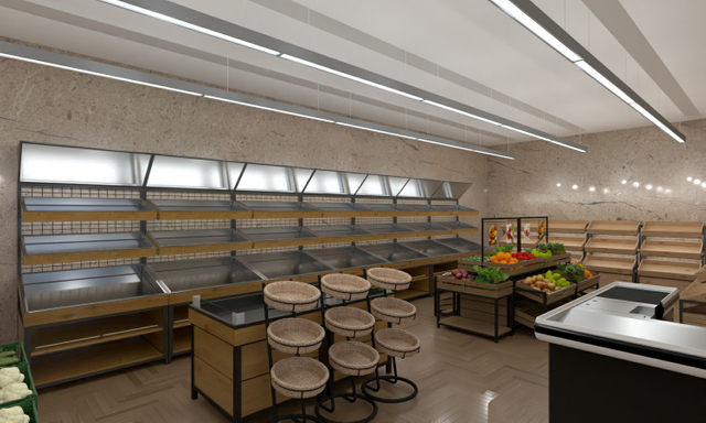 vegetable stand for shop