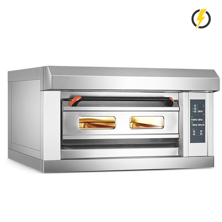 Room Temp.400℃ 1 layer 2 trays Electric Oven Deck Oven Computer