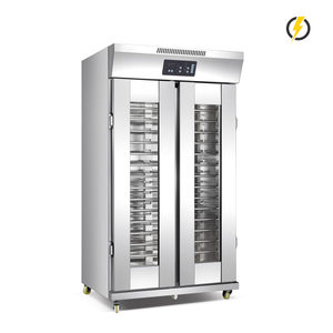 Room Temp.~60℃ 32 trays 2 doors Electric Proofer With Spray 