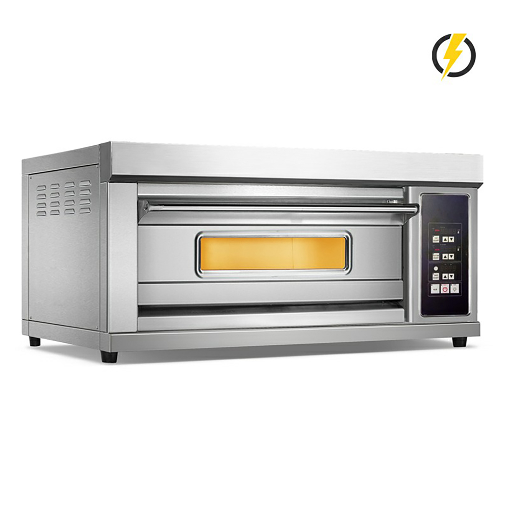Room Temp.400℃ 1 layer 1 tray Electric Oven Deck Oven Computer Control