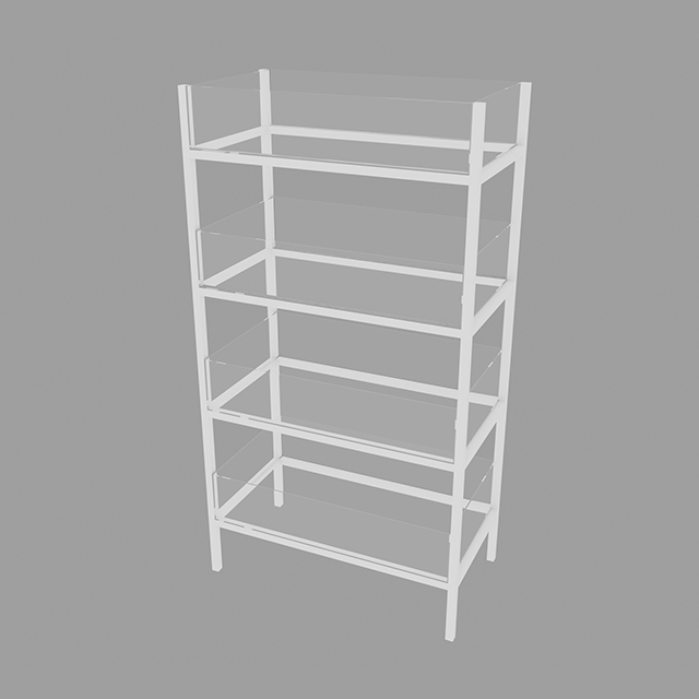 Four Layers Display Shelf