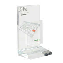 Sign Holder with Tri-fold Pocket