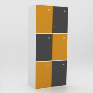 6 Door ABS Plastic Locker
