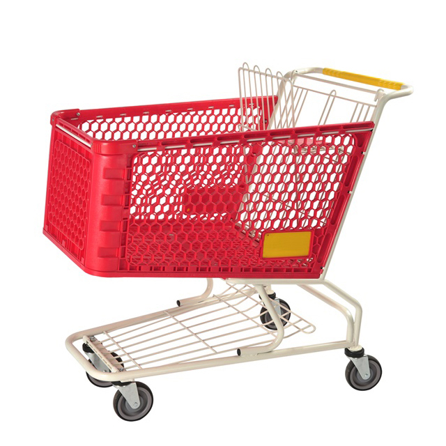 Plastic Shopping Cart P-4(180L)