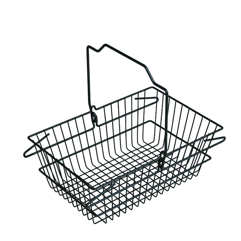 Wire Shopping Basket with clothes