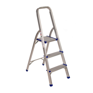 Foldable 3 Step Aluminum Ladder
