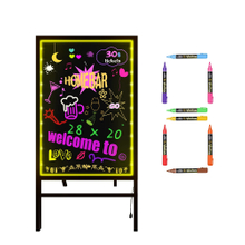Fluorescent LED Writing Board