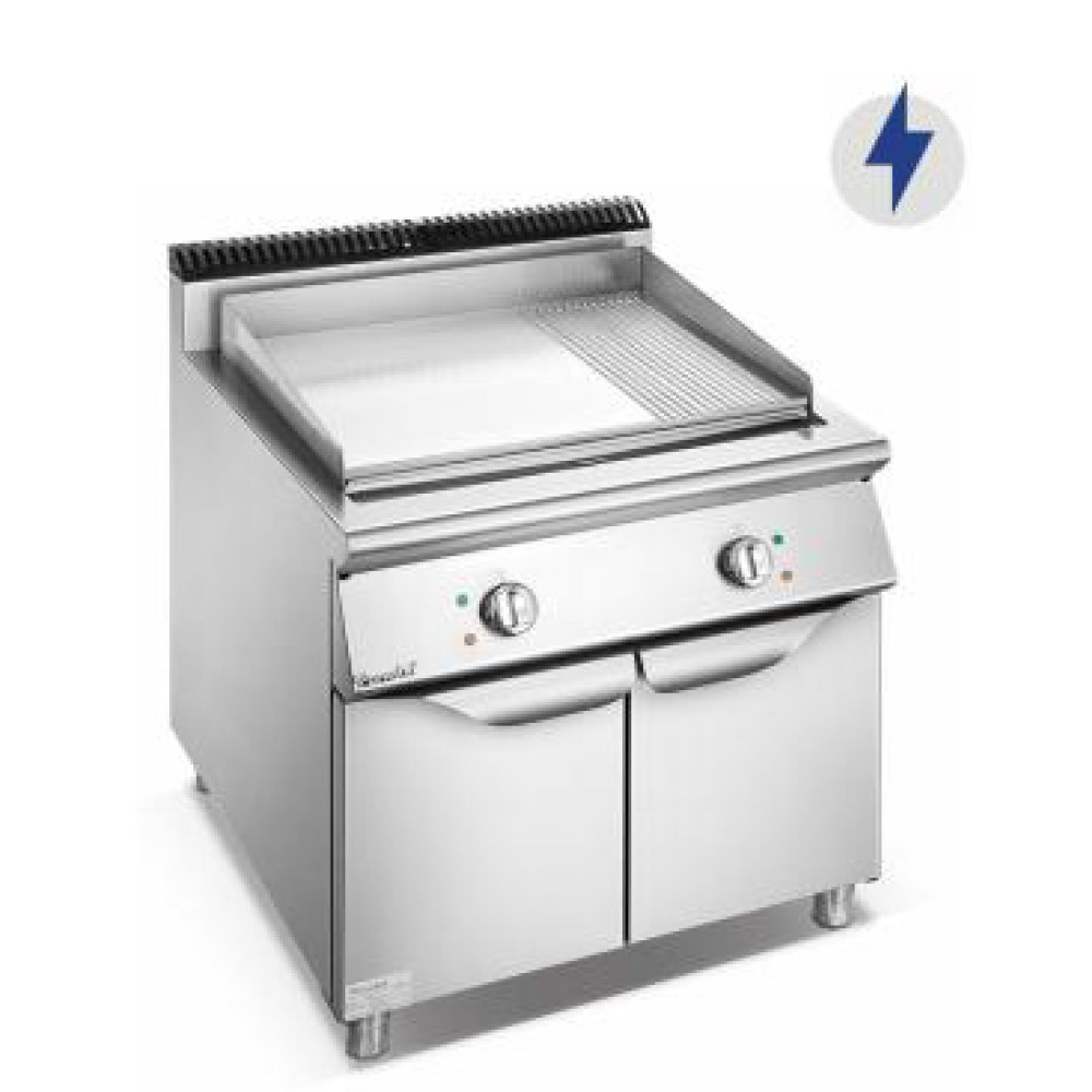 Commercial Electric Griddle with Cabinet