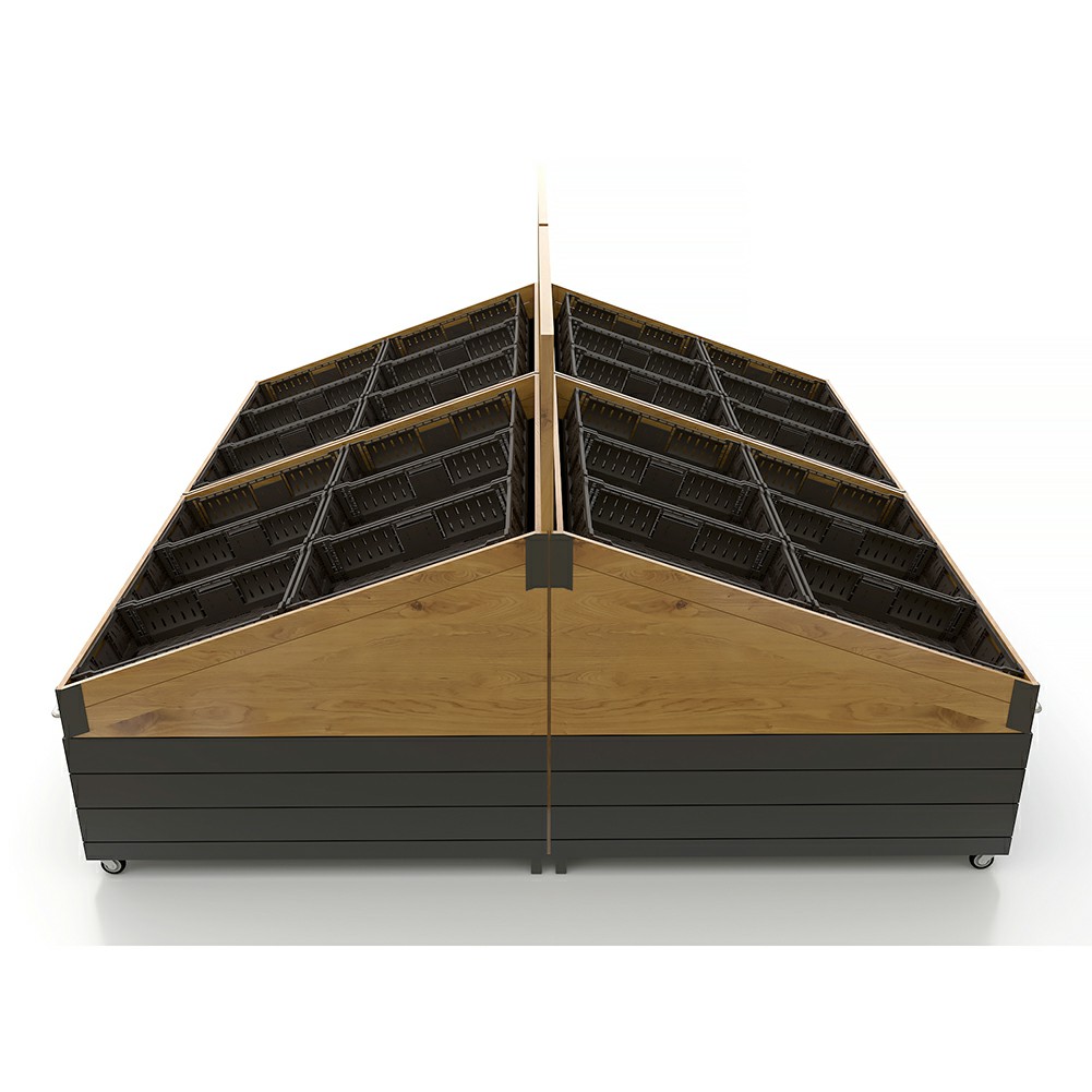 Vegetable Or Fruit Display Rack