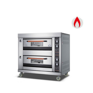 Commercial 3 Deck 6 Tray Gas Standard Deck Oven