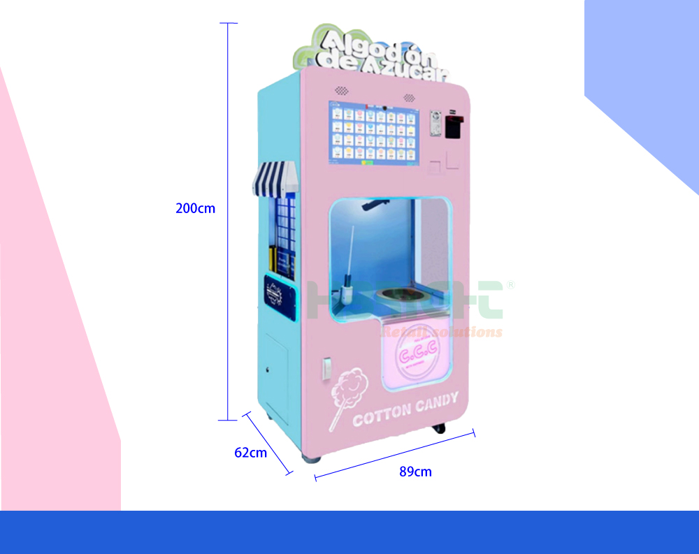 Cotton Candy Vending Machine - Highbright