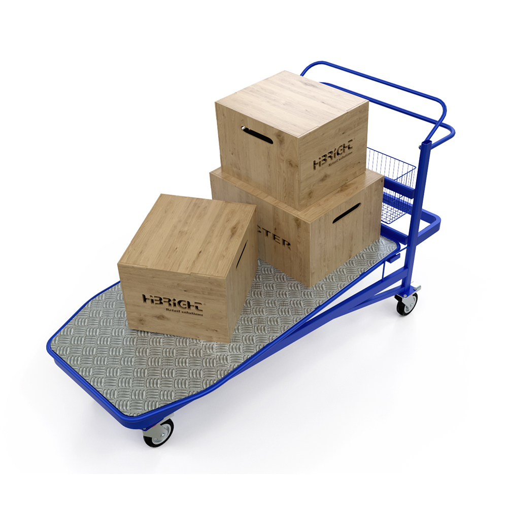 Warehouse Trolley with Brake