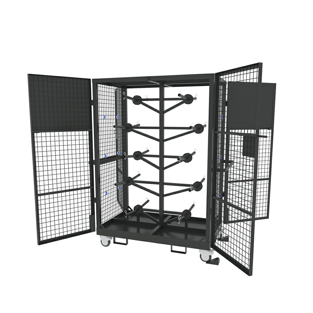 High Wire Spool Cable Cart Container