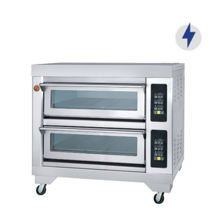 Commercial 2 Deck 4 Tray Electric Economic Deck Oven