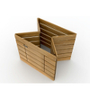 Foldable Orchard Bin For Fruit And Vegetable Display