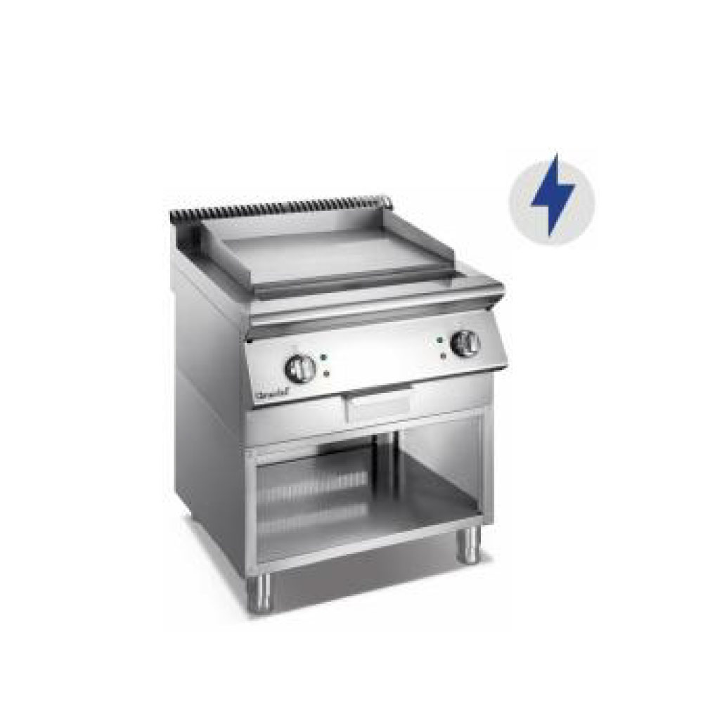 Commercial Little Size Electric Griddle with Open Cabinet