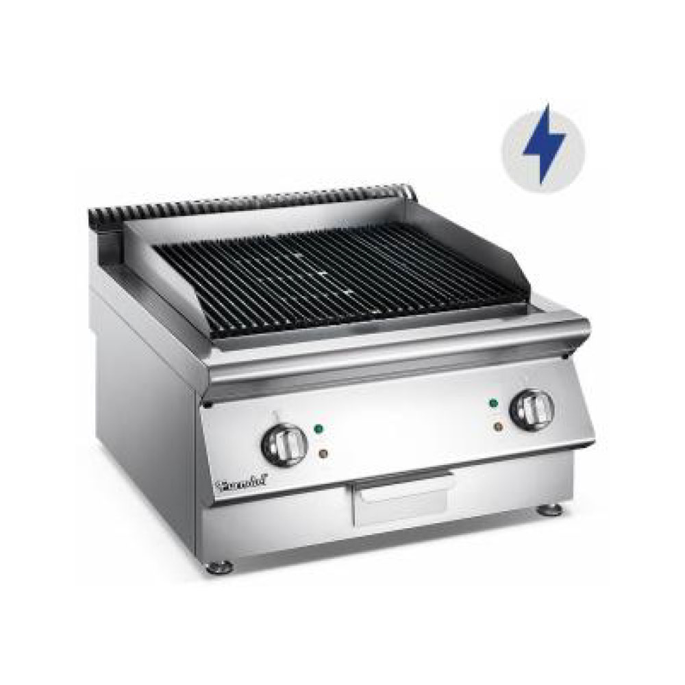Commercial Counter Top Electric Lava Rock Grill