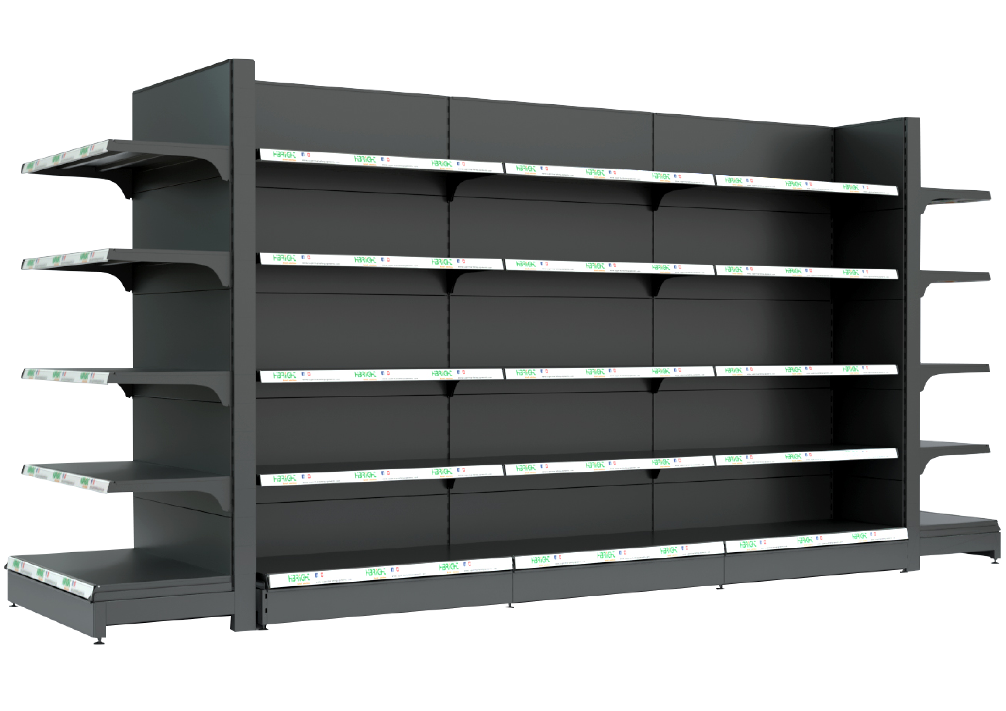 Asian Style Gondola Shelving
